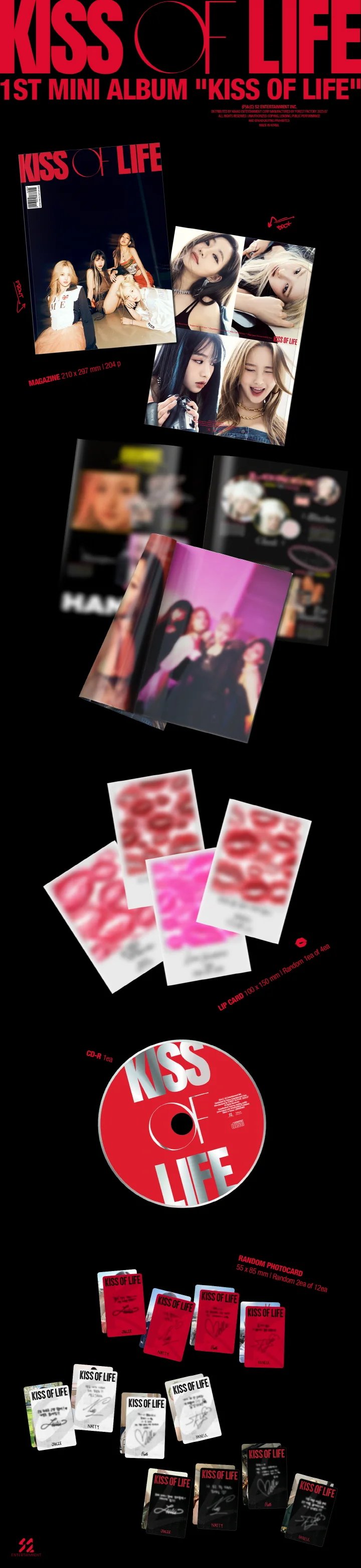 Image of KISS OF LIFE (1st Mini Album)