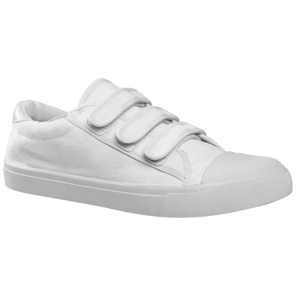 Image of PHST WHITE TRIPLE STRAP SKATE SHOE