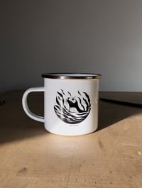 Image 4 of LandSeaFree 12oz Enamel Mug 