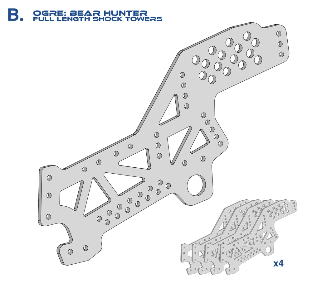 Team PRP Ogre Option Parts