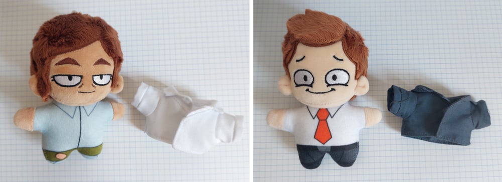 Reagan and Brett plush [LIMITED STOCK]