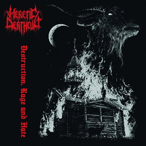 Image of HERETIC DEATHCULT (GER) "Destruction Rage And Hate" CD