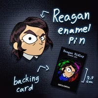 Image 1 of Reagan Hard Enamel Pin