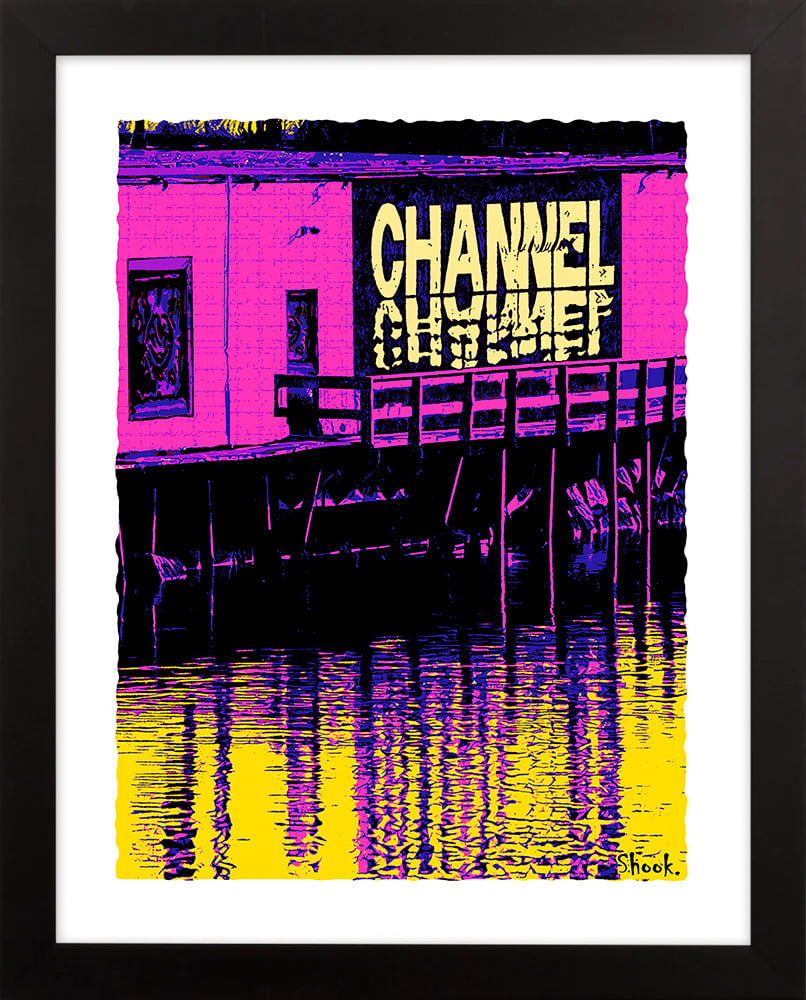 The Channel Boston Art Print (Multi-size options)
