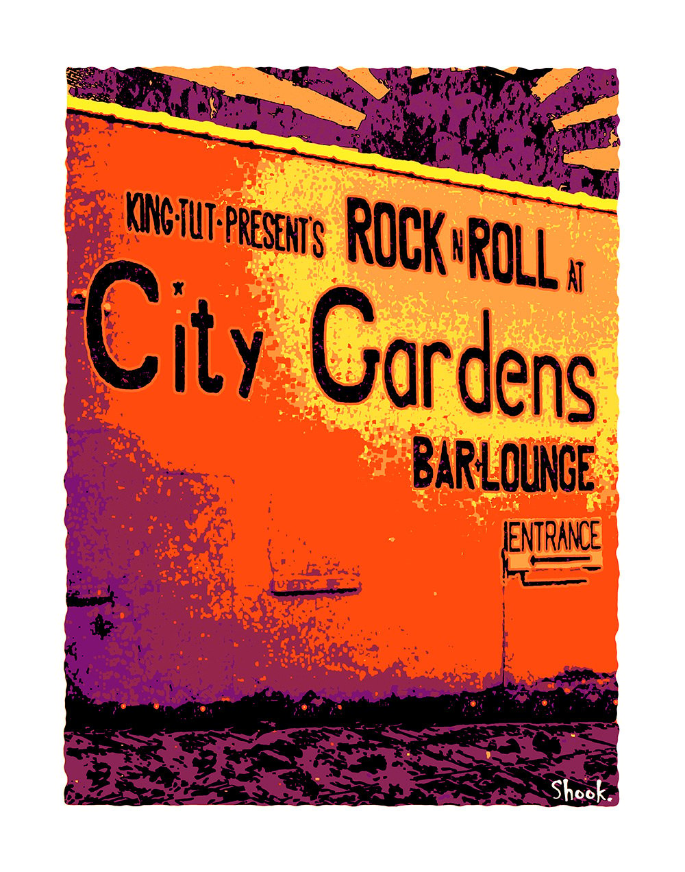 City Gardens Trenton NJ Art Print  (Multi-size options)