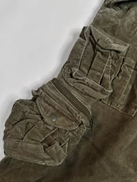 Image 5 of Polo Ralph Lauren 00’s Brown Corduroy Cargo Pants 34