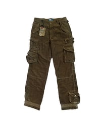 Image 1 of Polo Ralph Lauren 00’s Brown Corduroy Cargo Pants 34