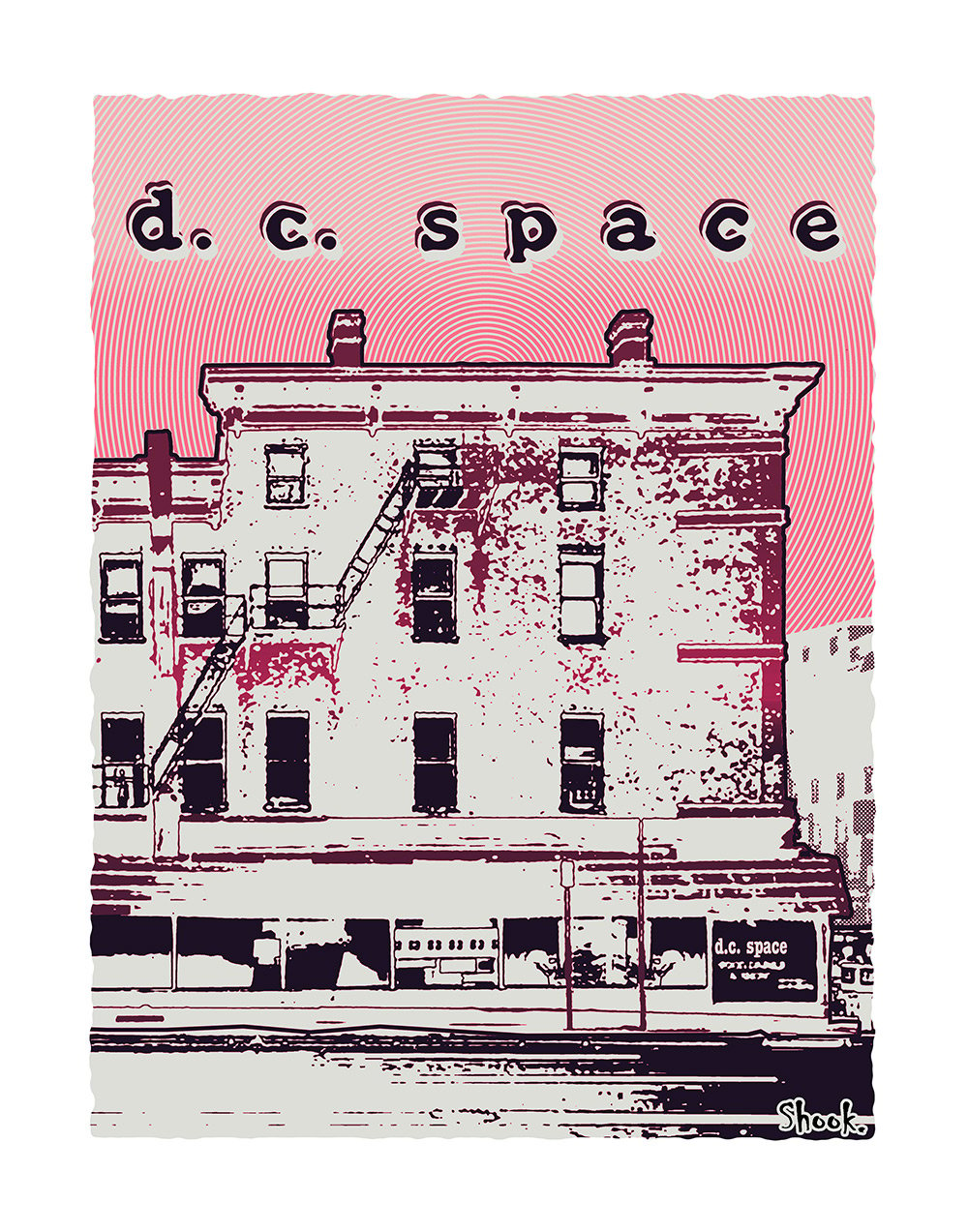 DC Space, Washington DC Art Print (Multi-size options)