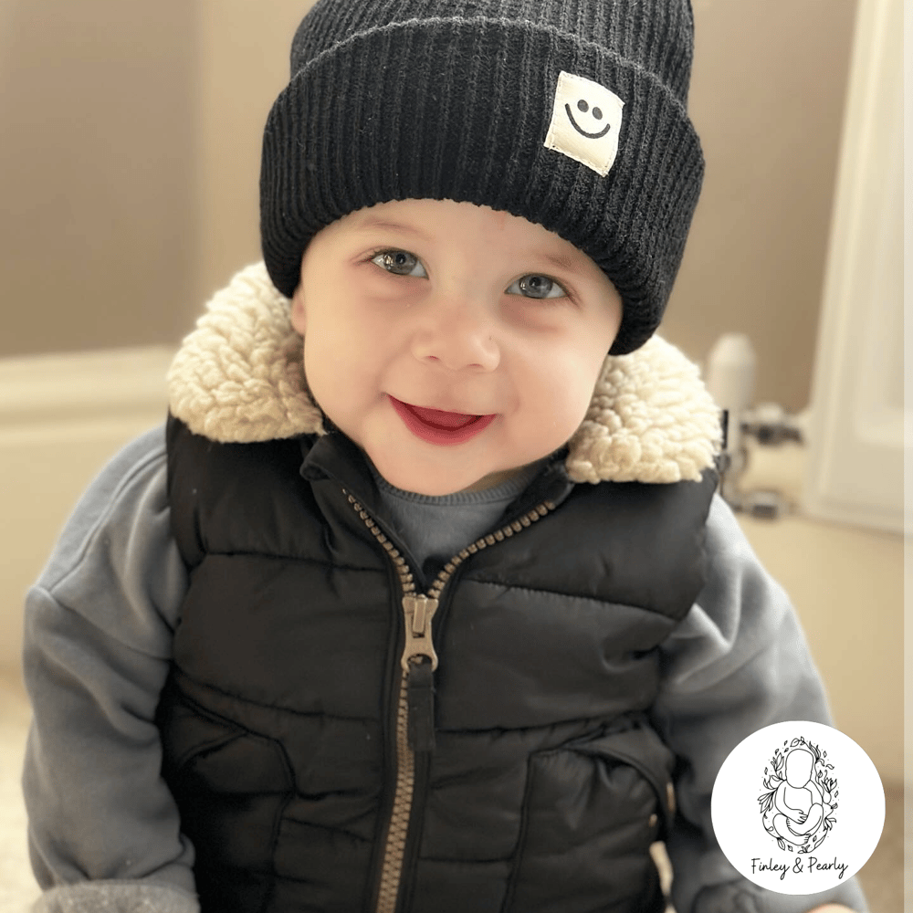HAT: Ribbed Smiley