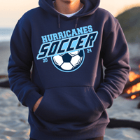 Hurricanes Soccer 2024 Hoodie