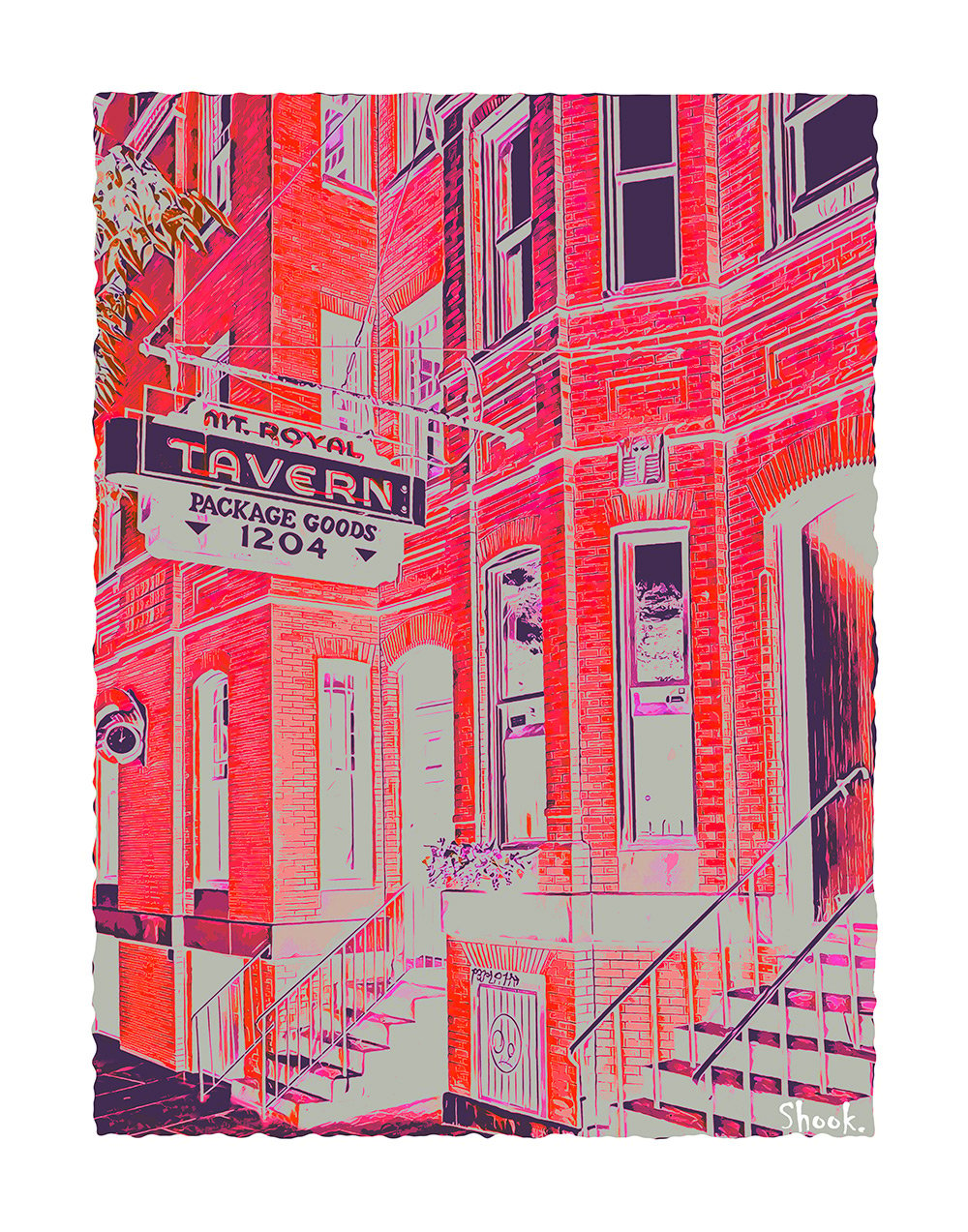 Mt. Royal Tavern - Baltimore MD Art Print (Multi-size options)