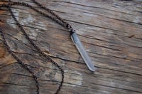 Image 3 of Simple Copper & Quartz Necklace