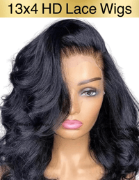 Image 2 of 13x4 Natural Black HD Lace Wigs