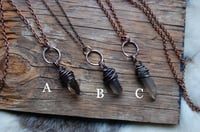 Image 5 of O-Ring Crystal Necklaces in Copper