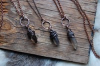 Image 3 of O-Ring Crystal Necklaces in Copper