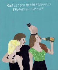 THE CHAMPAGNE DRINKER