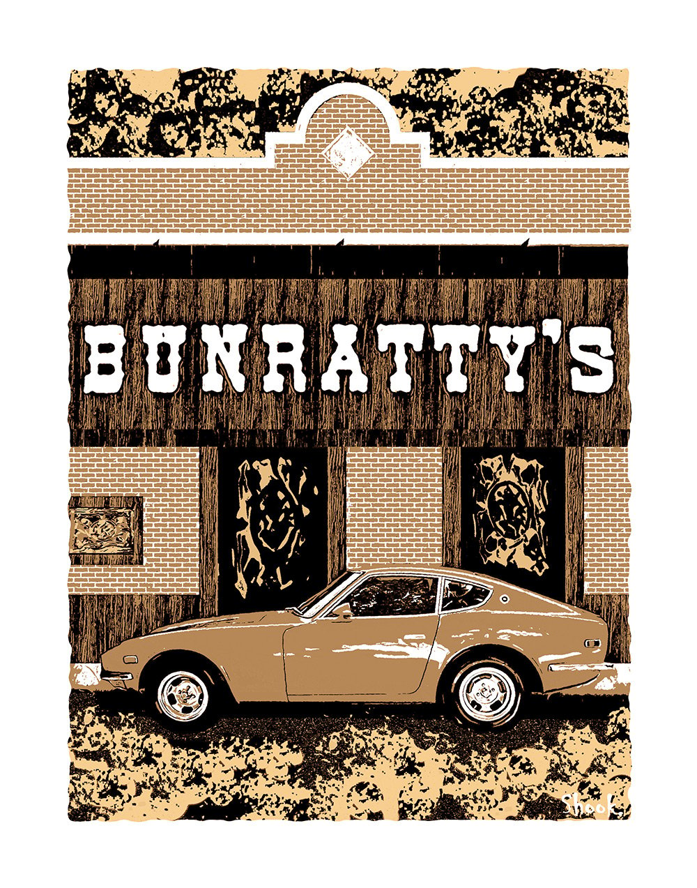 Bunratty's Boston Art Print (Multi-size options)