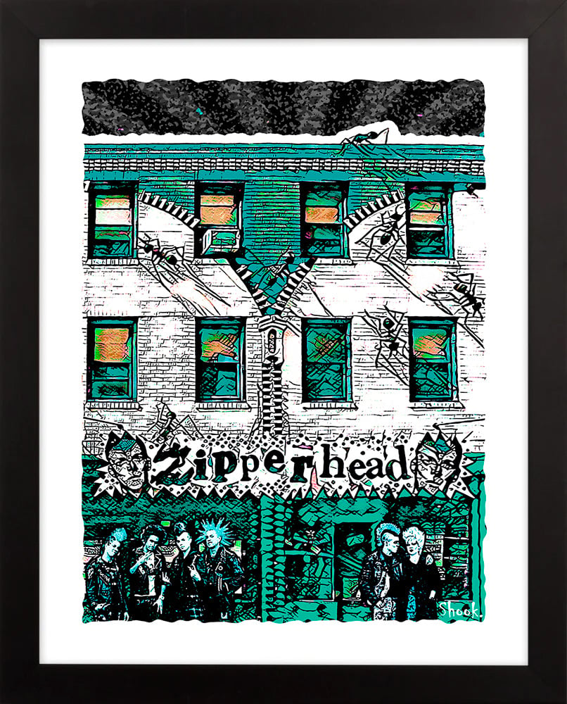 Zipperhead, Philadelphia PA Art Print (Multi-size options)