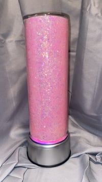 Pink Glow Glitter Base