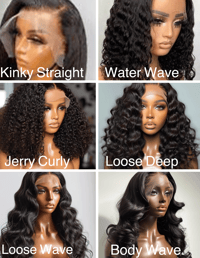 Image 5 of 13x4 Natural Black HD Lace Wigs