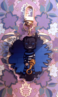 Image 3 of Mr. Crocodile OP Double sided Acrylic keychain