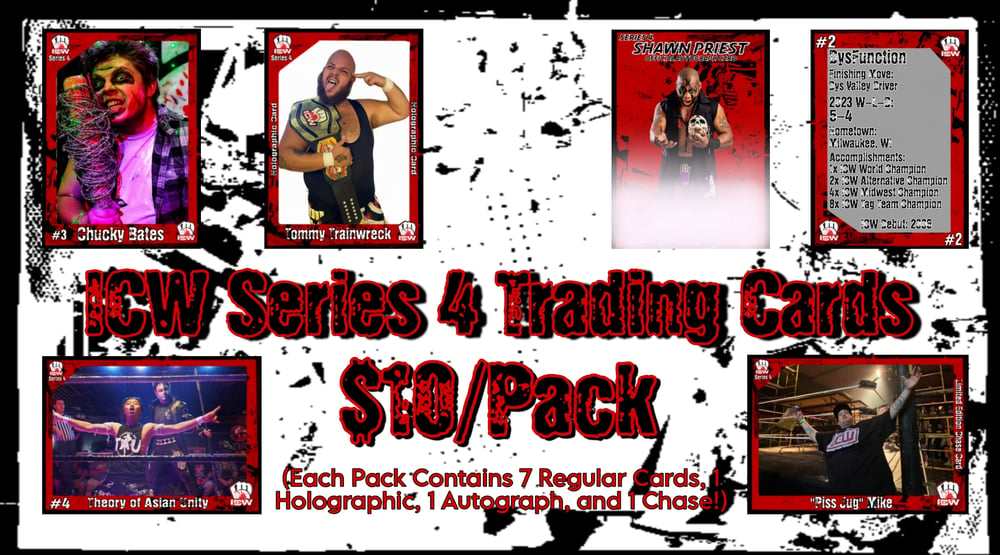 ICW-MKE Series 4 Trading Card Packs