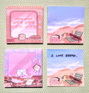 Image of Bread Sticky Notes