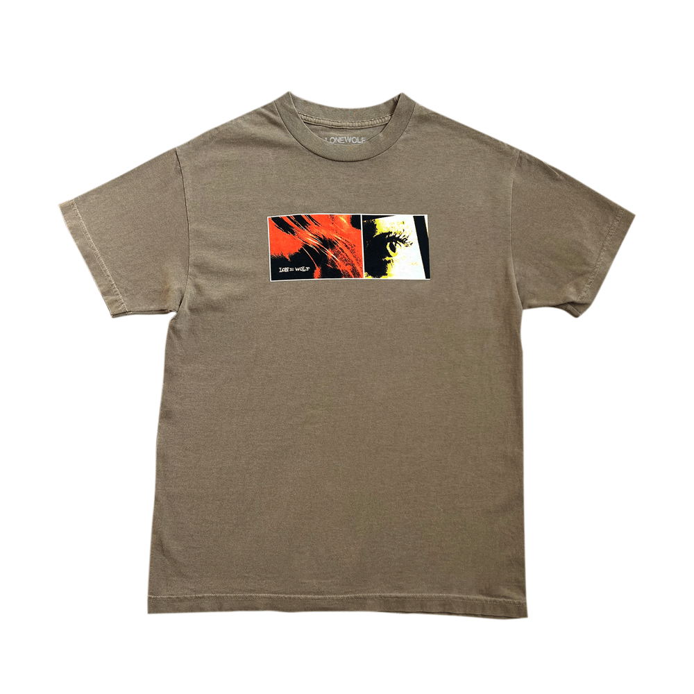 Image of Optic Tee in Faded Brown