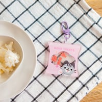 Neko Treats Acrylic Shaker Keychain