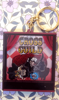 Image 1 of Crossguild One Piece Acrylic Shaker Charm
