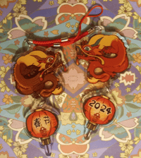 Image 2 of Chinese new year wood dragon 2024