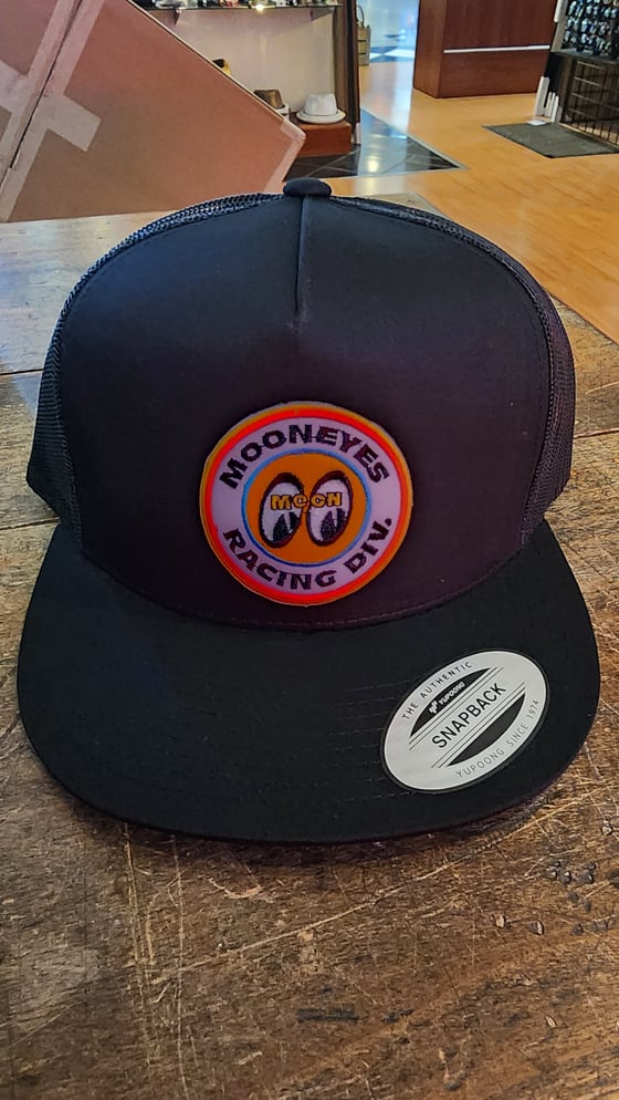 Image of Mooneyes racing Trucker Hat 