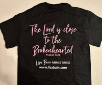 Image 2 of Broken to Breakthrough T Shirts Black