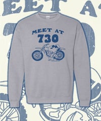 Meet At 730 Crewneck Sweatshirt