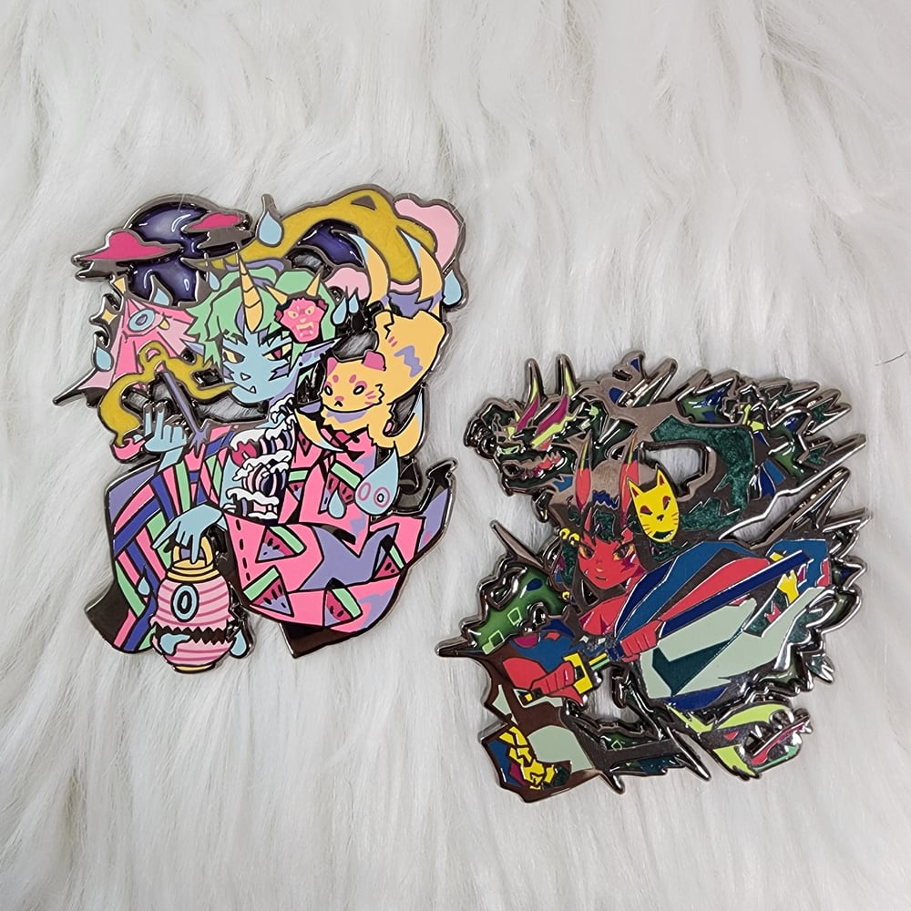 Image of Enamel Pin - Oni-Chan