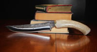 Image 1 of Elk Antler high carbon blade