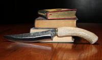 Image 2 of Elk Antler high carbon blade