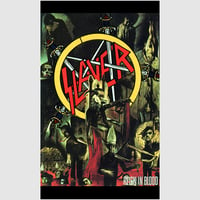 Slayer " Reighn in Black "   Banner / Tapestry / Flag  