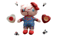 Hello Kitty 🔪Chucky🩸 Inspired Plush