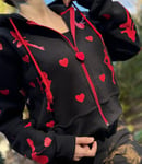 Image of  Dark Pin Up Showgirl Sweatshirt