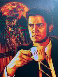 Image 4 of 18x24 silkscreen print - Twin Peaks AP