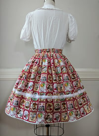 Image 2 of Vintage Valentines Kittens Skirt