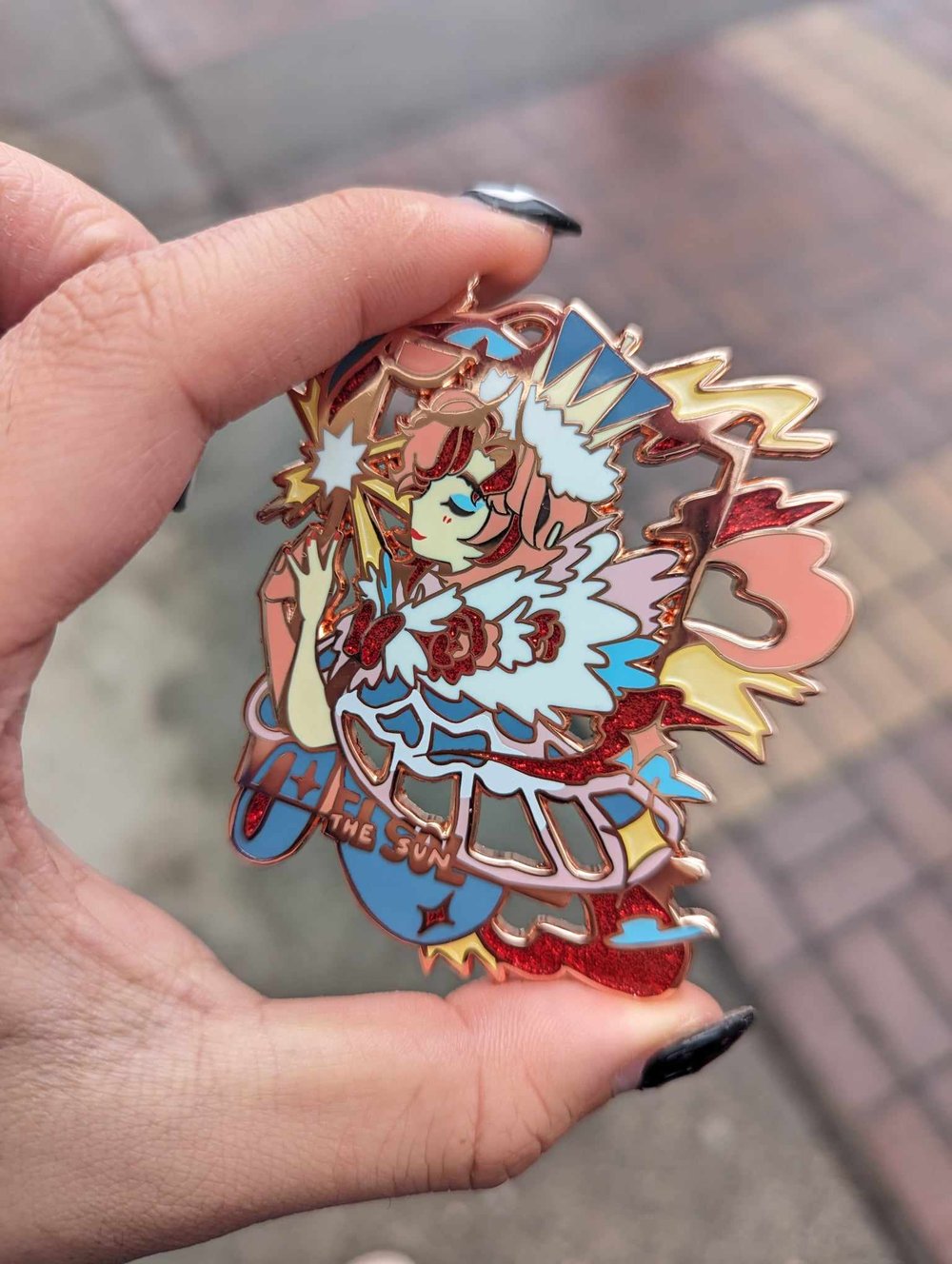 Image of Enamel Pin - The Sun