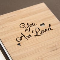Image 1 of SALE - You Are Loved. Anniversary Card. Valentines Day Card.