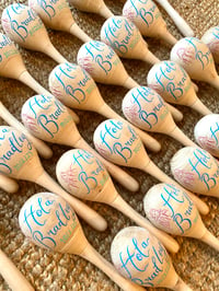 Image 5 of Bespoke Hand-Painted Maracas for Weddings and Events