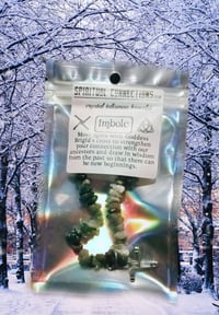 Imbolc crystal talisman bracelet 