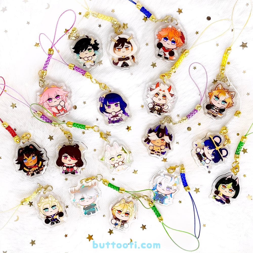 [LAST CALL] ☆ Genshin Impact Mini Charms ☆