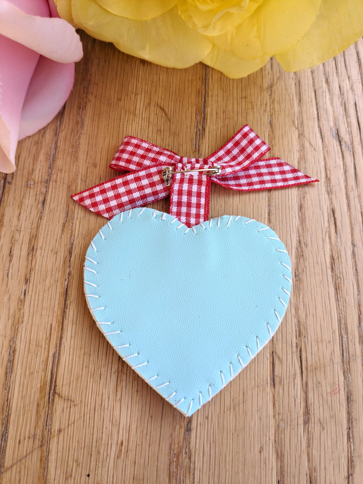 Image of Love Heart Cookie Brooch