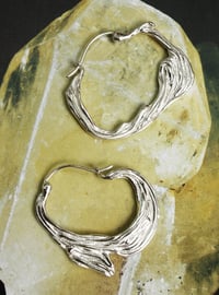 Image 2 of Silver Sea Hoops