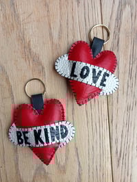 Image 3 of Amy Winehouse Personalised Heart Keyring